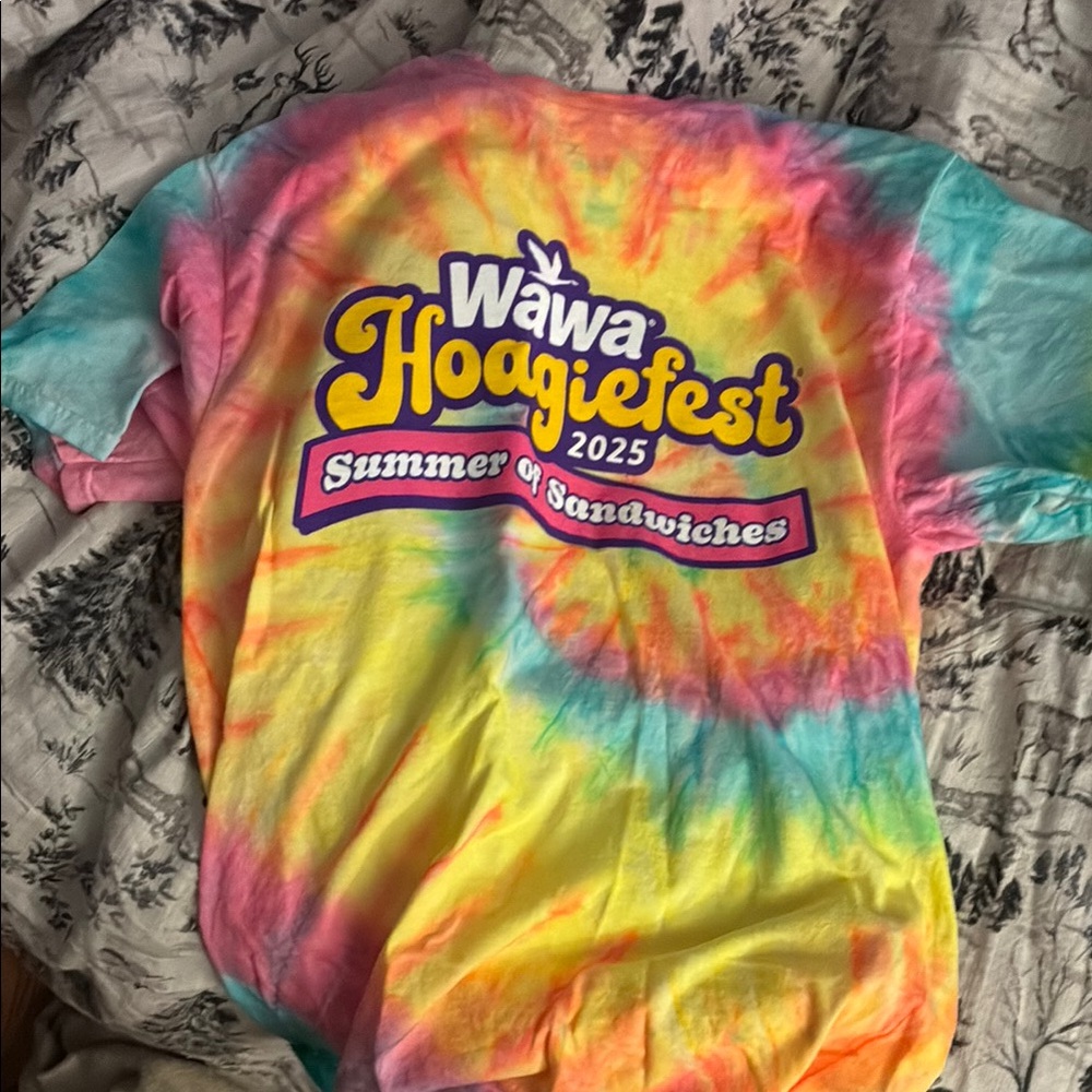 Tie-Dye Hoagiefest 2025 T-Shirt